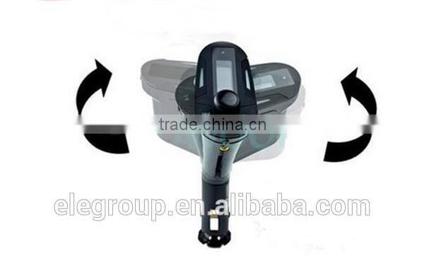 Car MP3 WMA Player/ FM transmitter; Support SD/MMC memory card(Max 8GB) and USB flash driver