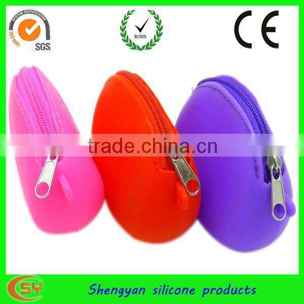 silicone small coin sorter wallet