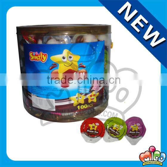 Happy Star chocolate biscuit cup