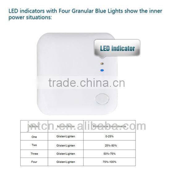 pocket emergency mobile phone power bank charger for Android phones with CE,RoHs MP004