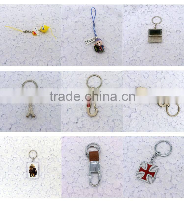 Custom English letters Metal Keychains