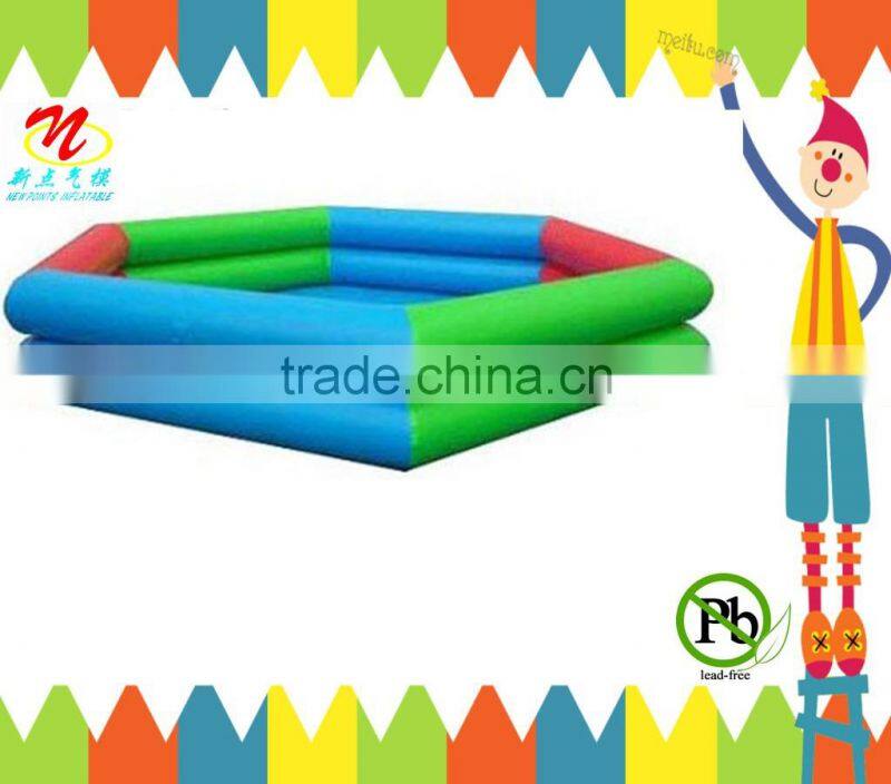 Customized size inflatable swimming pools for adults and kids