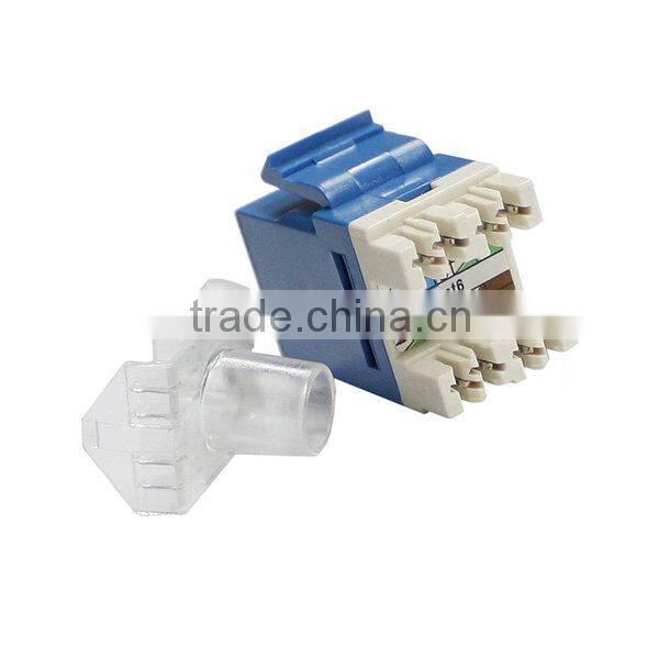 180 Degree RJ45 Cat5e UTP keystone jack