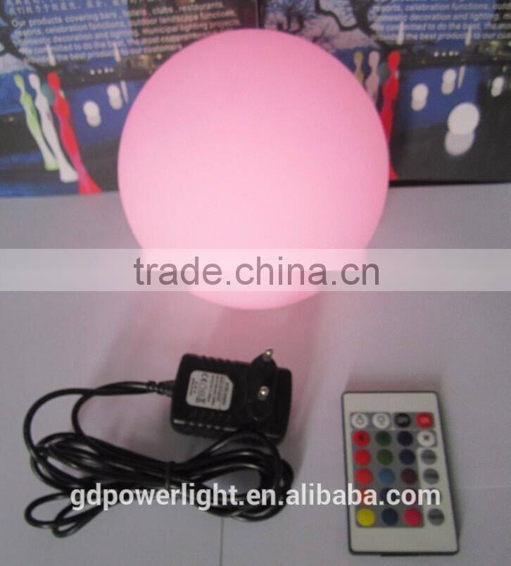LED light ball with remote control B003