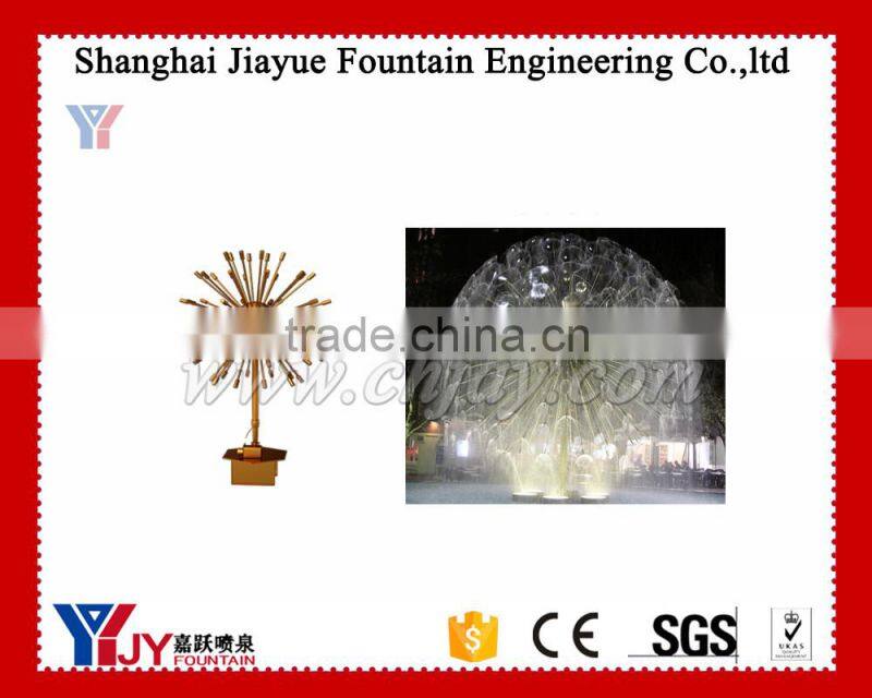 rotating dandelion fountain nozzles