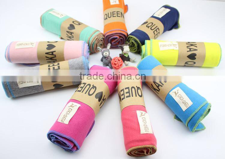 Hot Selling Cute Lovely Plain Cotton Candy Color Boys Girls Fashion Baby Scarf