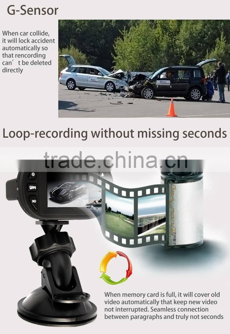 Car Camera C600 Mini Size Car DVR Full HD 1920*1080P Car Vehicle Rear Mirror with Camera