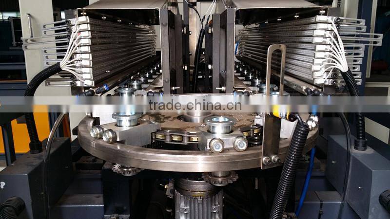 2-cavity hand-feeding PET Jar blow molding machine