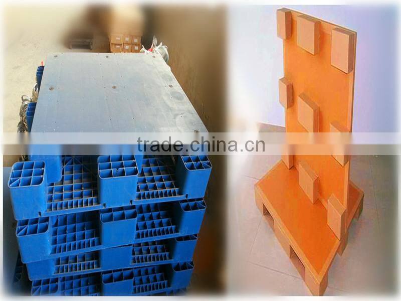 Single faced 2 way euro style custom size Honeycomb paper pallet ideal for one time use pallet