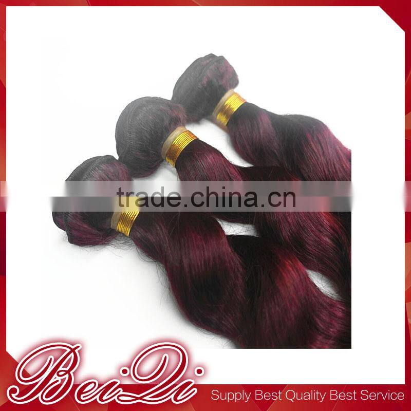 Superior quality human hair clip in bangs