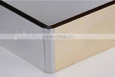 Manufacturers of gold color aluminium stair nosing