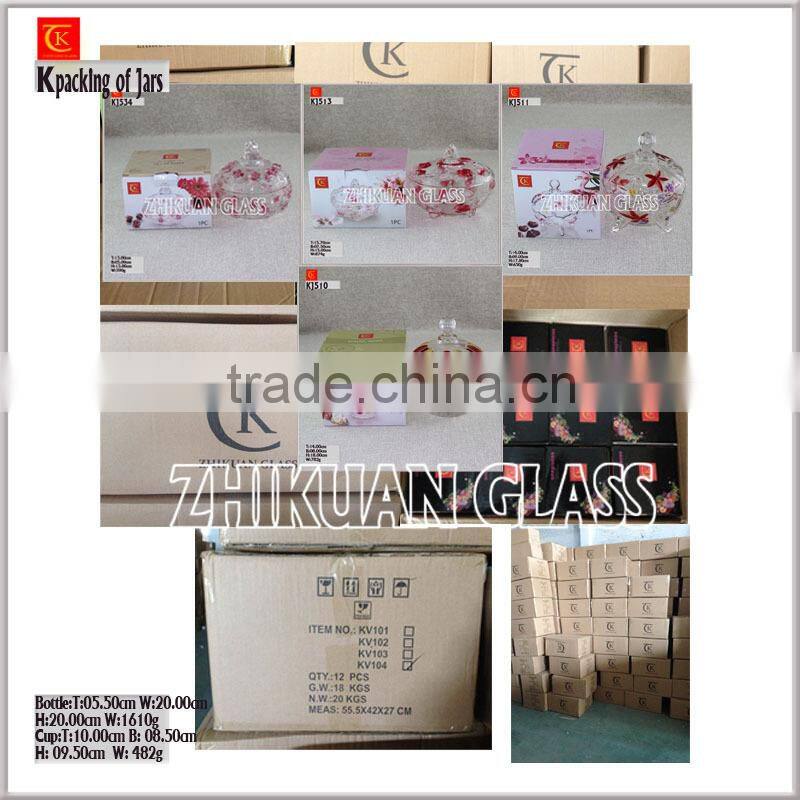 Glass Juice Jug with Lid Glass Pitcher water Jug