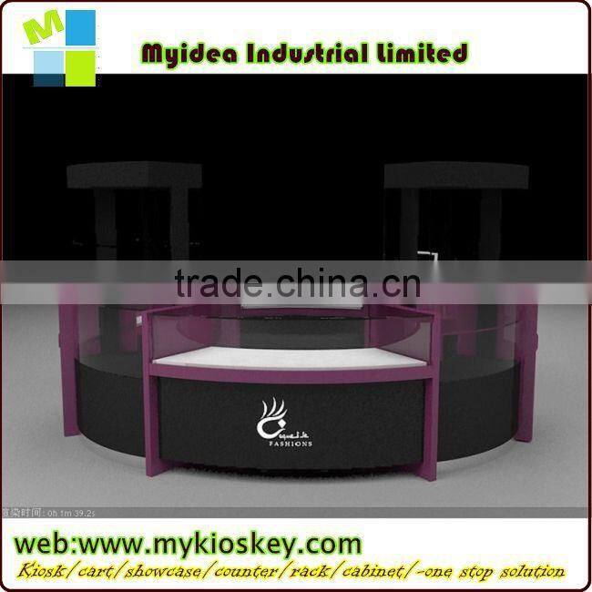 Foshan cheap wooden mirrored jewelry cabinet