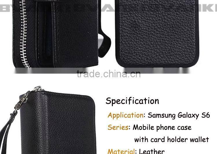 2016 Innovative Product New Hot Products Genuine Leather Phone Cases Fashion For Samsung Galaxy S6 Mobile Phone Amazon Smart