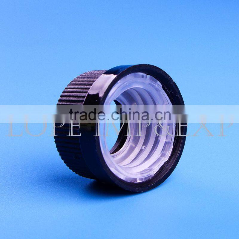 18mm Black Plastic Childproof Smoking Oil Bottle Cap