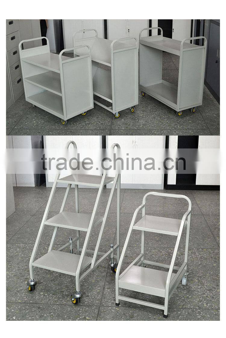 hot sale and many steps library book ladder