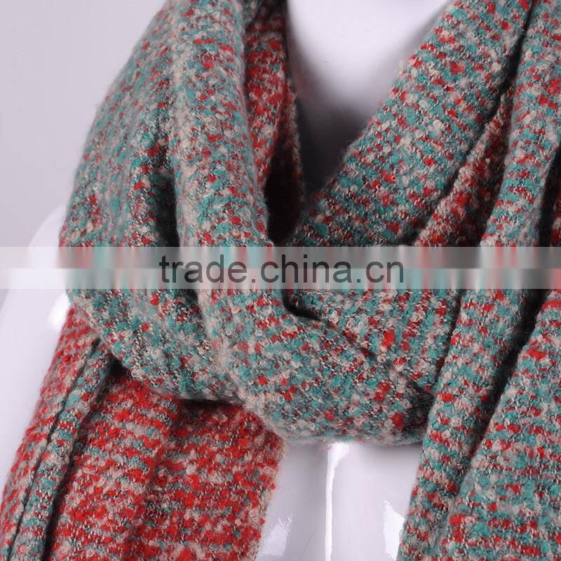 blanket fringe tassel oversize plaid shawl scarf, wholesale scarf, acrylic winter scarf
