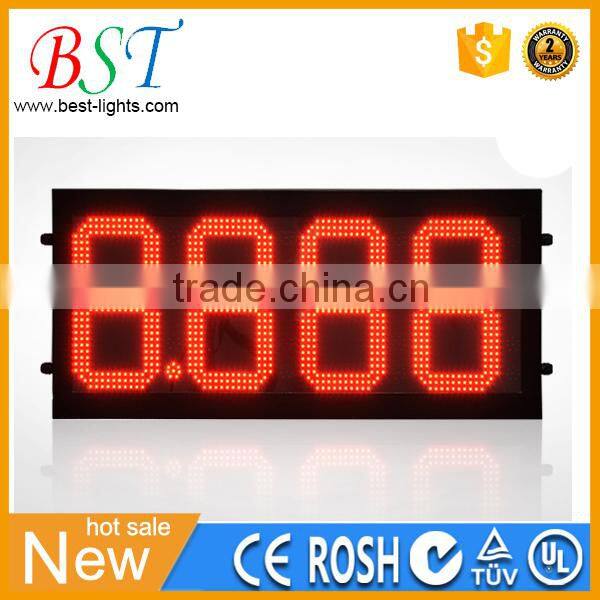 Professional LED gas price display maker programmable LED Gas Price Signs