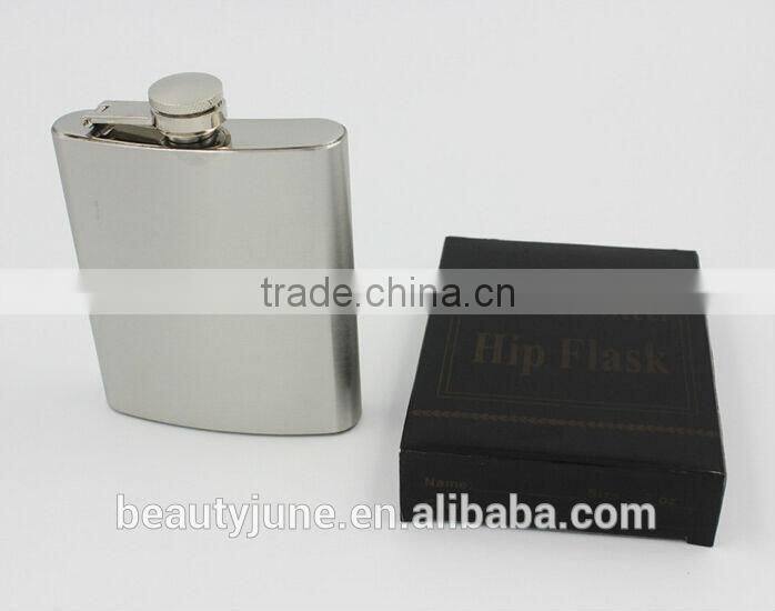 7oz print logo hip flask usa hot sale stainless steel hip flask wholesale wine bottles hip flasks