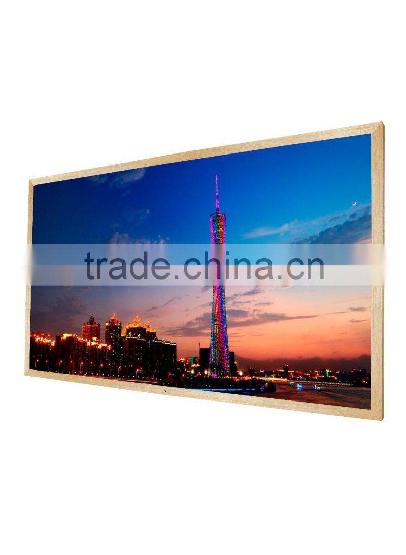 Wall mounted hottest indoor advertising lcd tv display