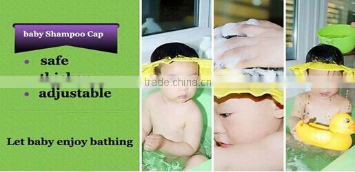 Hot Items Soft Adjustable Baby Kids Children Shampoo Bath Bathing Shower Cap Hat