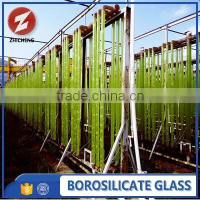 large diameter clear for algae living glass tube
