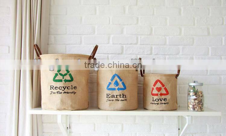 Reusable jute fruit storage bag