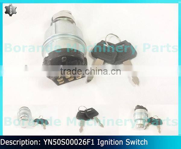 SK200-8 Spare Parts SK200-8 Ignition Switch YN50S00026F1