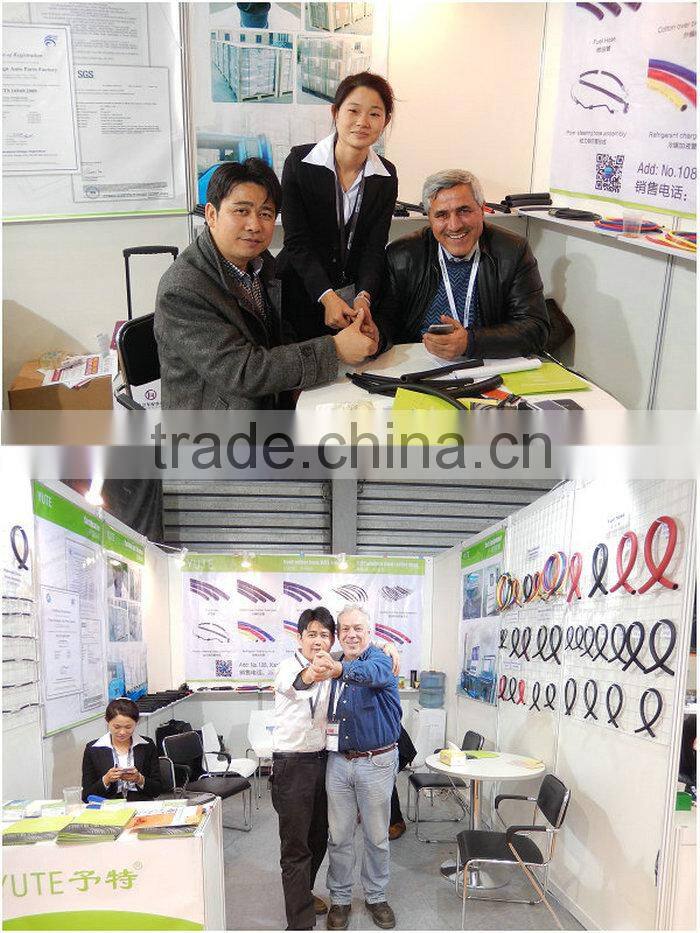 w.p 145 psi low pressure vulcanized cotton braided fuel braided hose din73379 type 2b