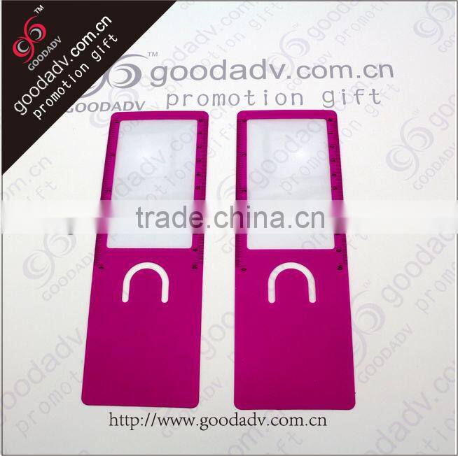 Wholesale flexible magnifying glass pvc with logo printing