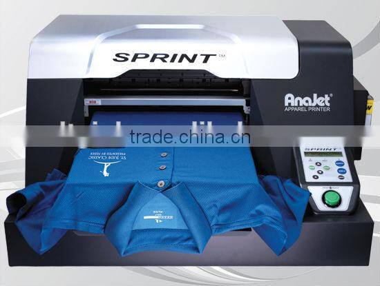 White ink for inkjet printer with textile ink for Epson F7180
