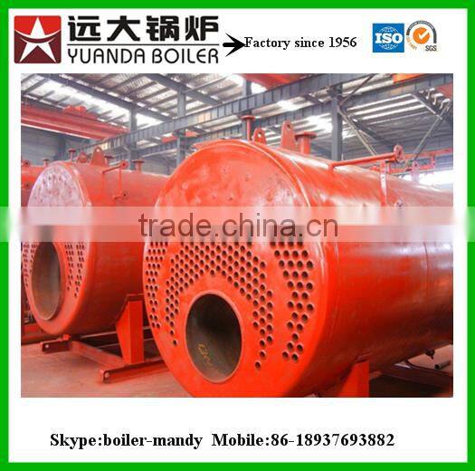 oil and gas fired water treatment boiler