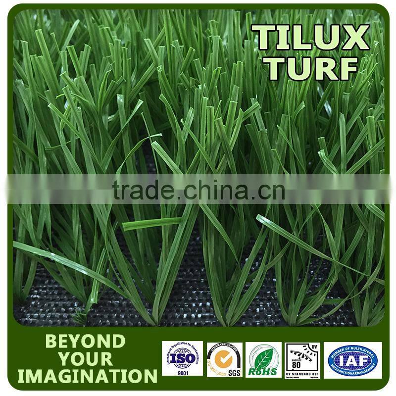High quality 50mm artificial grass with stem fiber for soccer