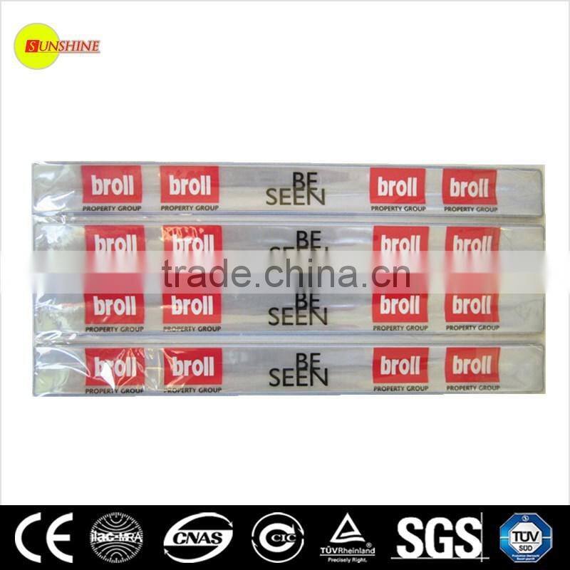 custom reflective wrist band