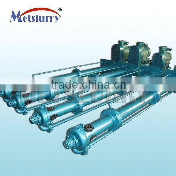 Buildiing material sand sucion vertical submersible centrifugal slurry pump