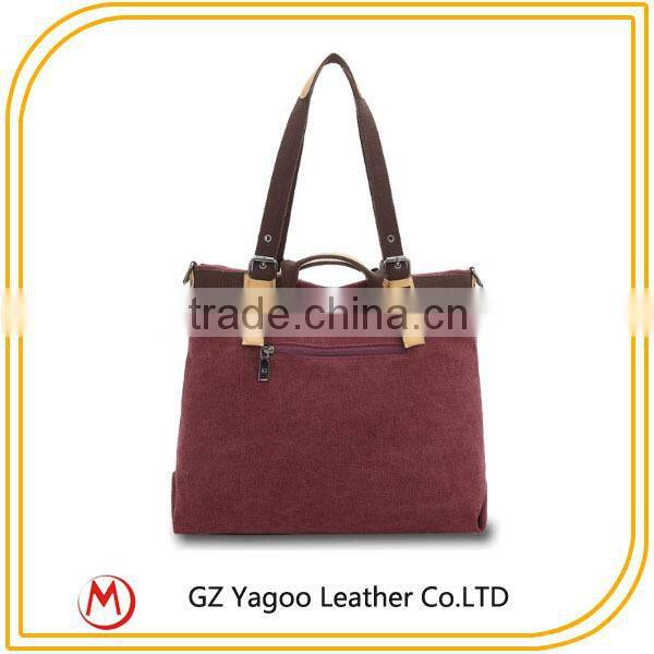 Exported Canvas Big Size Promotion Tote Bag for shopping