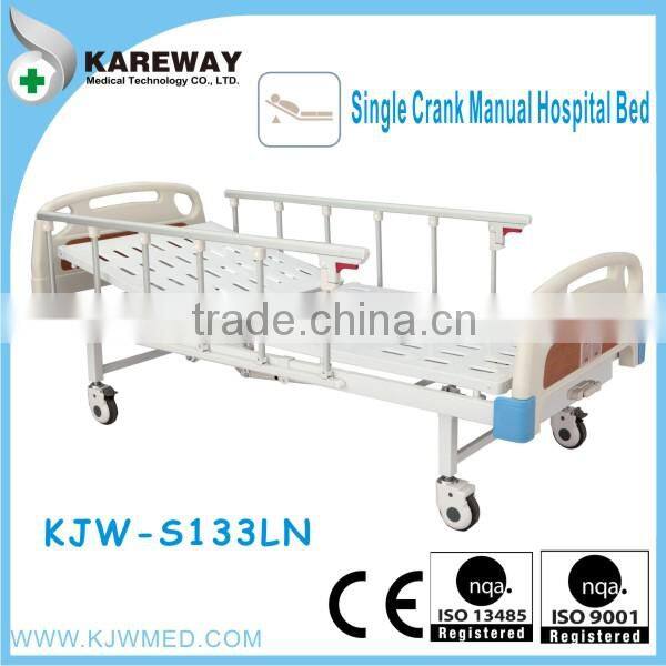Head board tilting exam table with PVC cushion