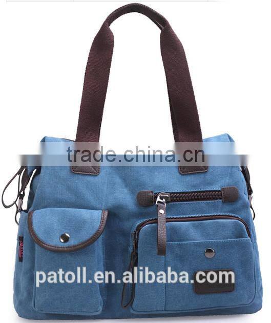 Custom canvas bag printing,designer canvas bags,canvas tote bag with outside pockets