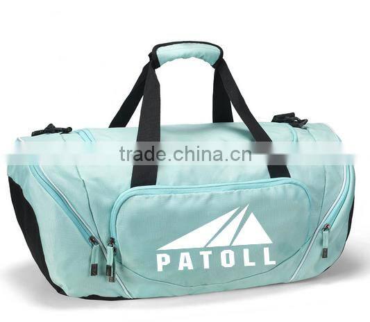 Good color sports bag with wet compartment