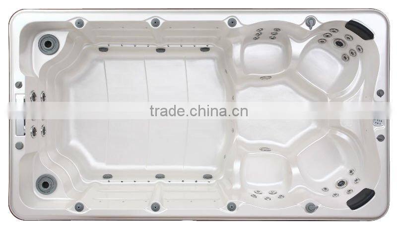 MEXDA Aristeach acrylic pool ,fiberglass swimming pool, large outdoor spa pool WS-S38(CE,SAA,ETL,TUV,SUV,ISO)