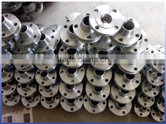 Gr2 welding neck titanium flange for pressure vessel
