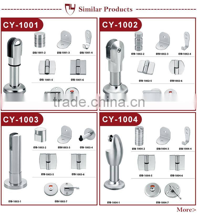 Waterproof 201 / 304 / 316 Stainless Steel Toilet Partition Hardware