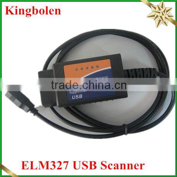 OBD/OBDII scanner ELM 327 car diagnostic interface scan tool ELM327 USB