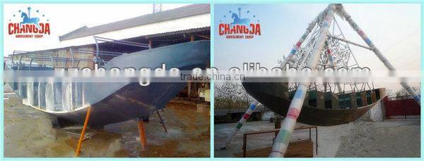 New style amusement park pirate ship decor