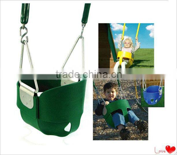 Hot Full Bucket Swing Seat with Soft Grip