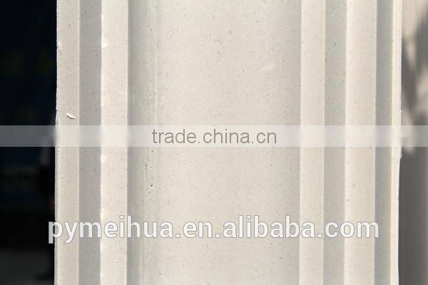 automatic wavy decorative plastering machine/gypsum cornice equipment