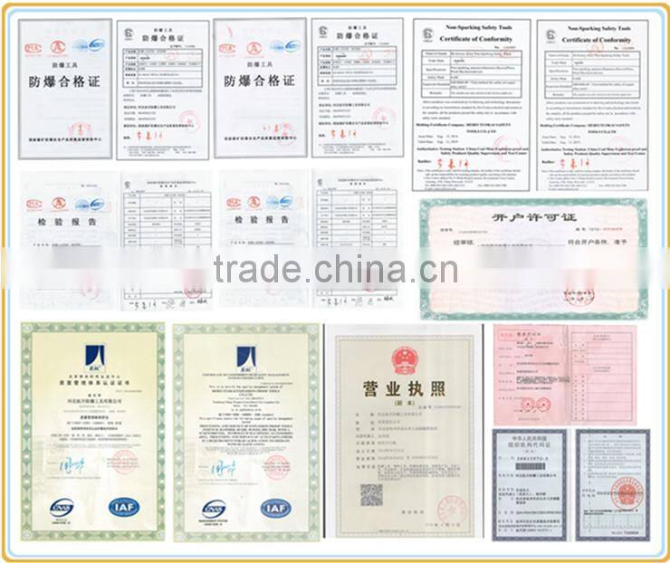 Non sparking hand tools aluminum bronze cross chisel