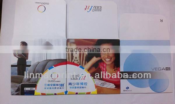 Custom design wrapping paper optical lens envelope