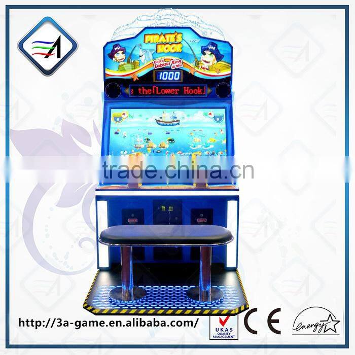 Pirate Hook amusement game and redemption machine