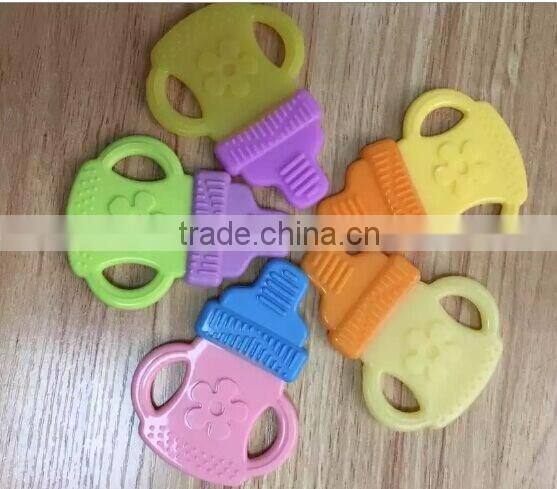 Manufacturer OEM cute banana silicone baby toy baby teether